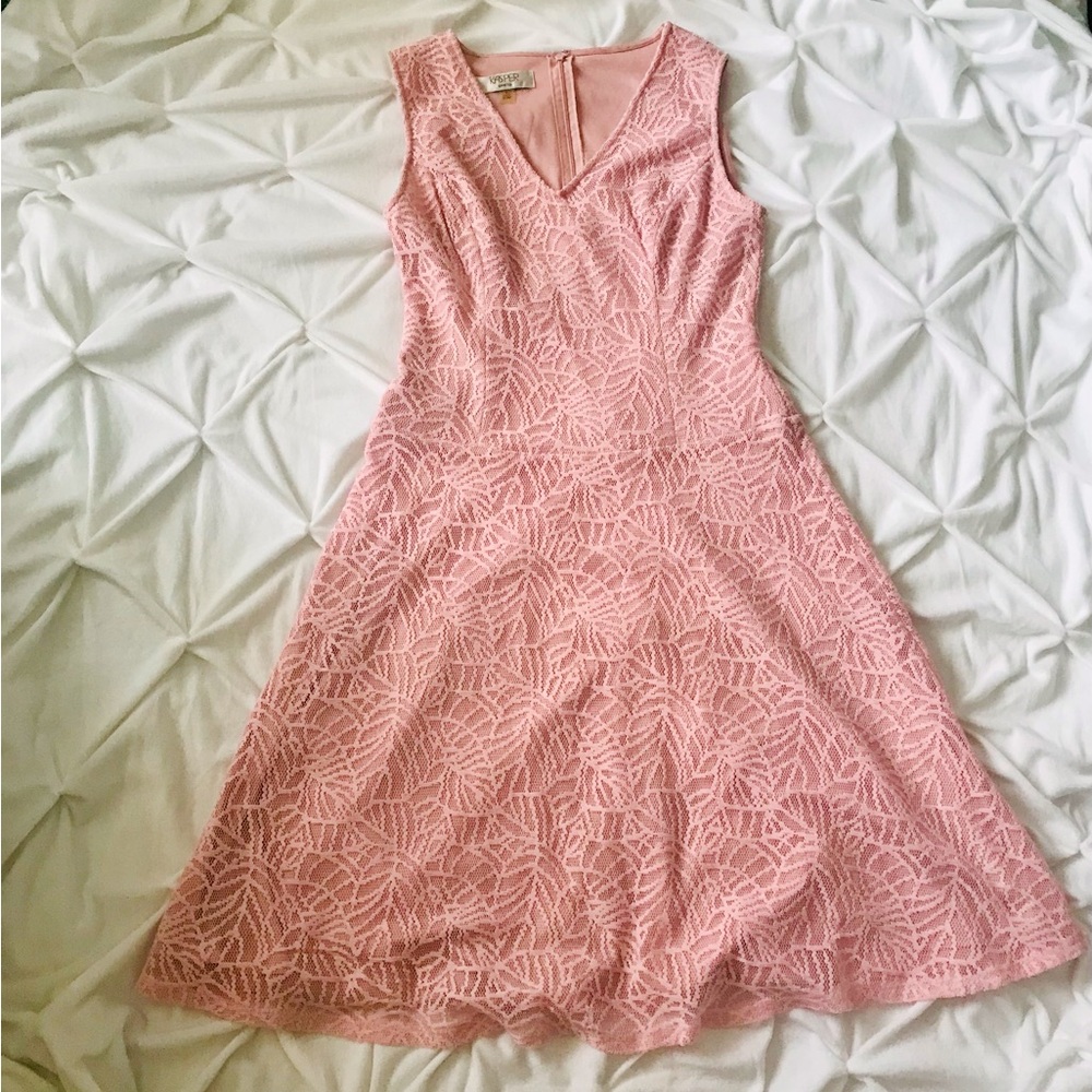 Jasper pink , a-line dress
